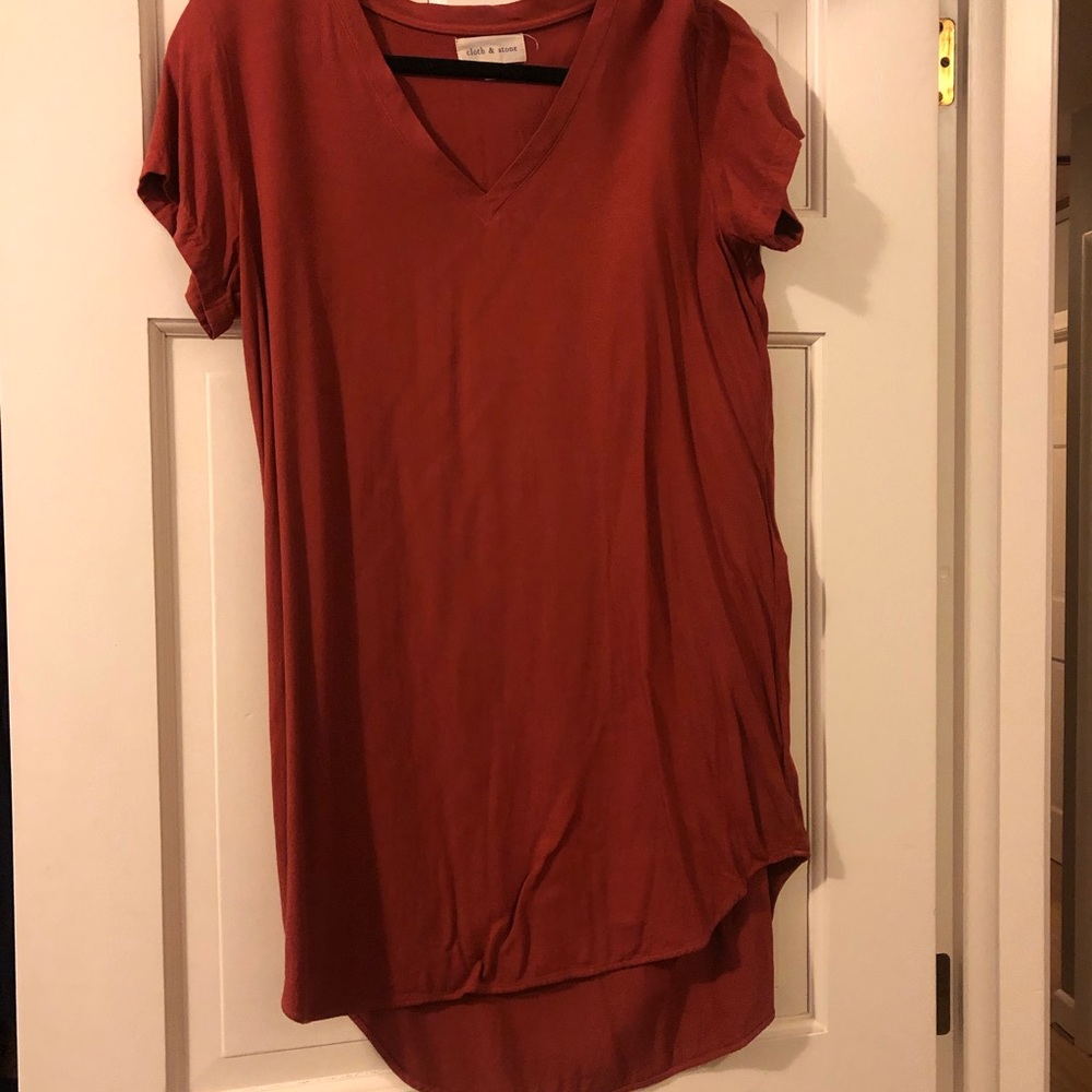 Cloth & Stone linen like dress